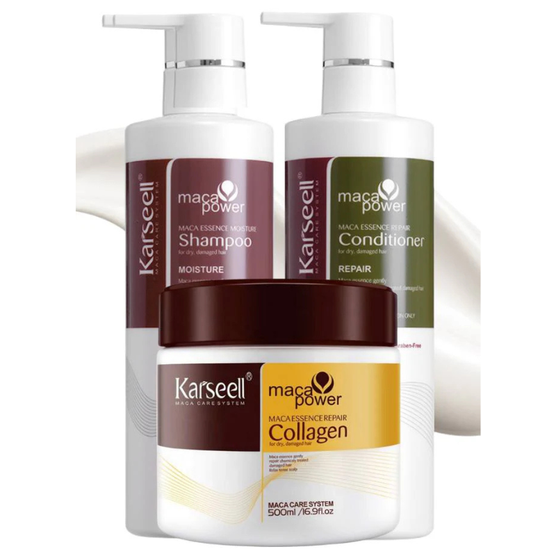 Karseell Argan Oil Deep Repair Shampoo, Conditioner & Hair Mask Set