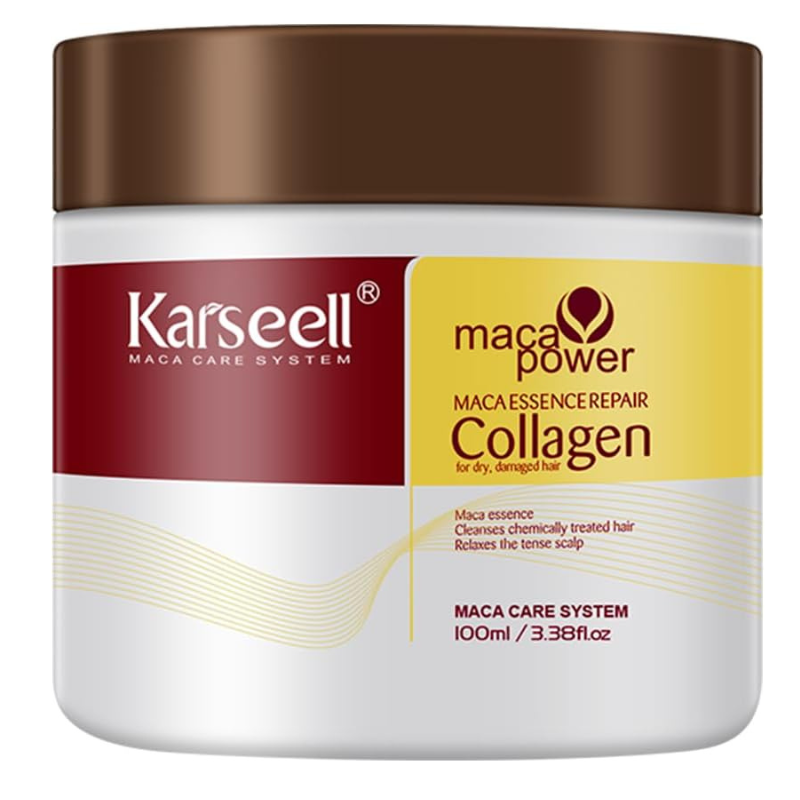 Karseell 100ml Collagen Hair Treatment Deep Repair Conditioning Argan Oil Collagen Hair Mask