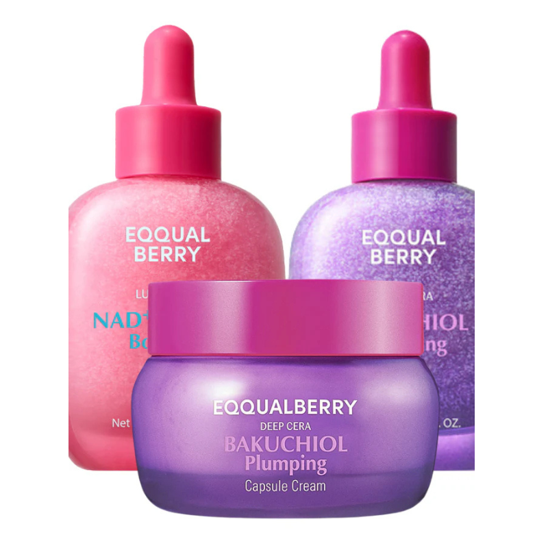 Eqqualberry Bakuchiol Plumping Capsule Cream with Bakuchiol & NAD+