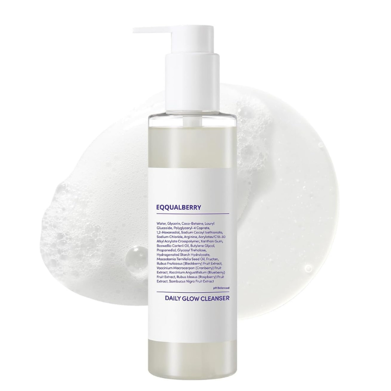 Eqqualberry Selective Cleansing with Natural Surfactants