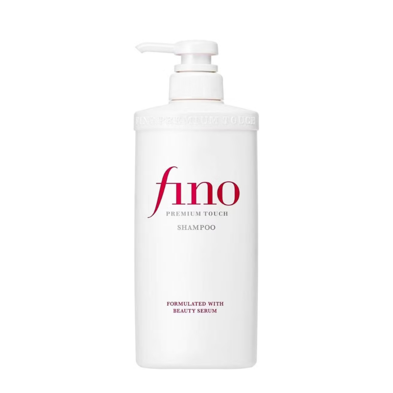 Shiseido Fino Premium Touch Shampoo - Formulated with Beauty Serum, 550ml
