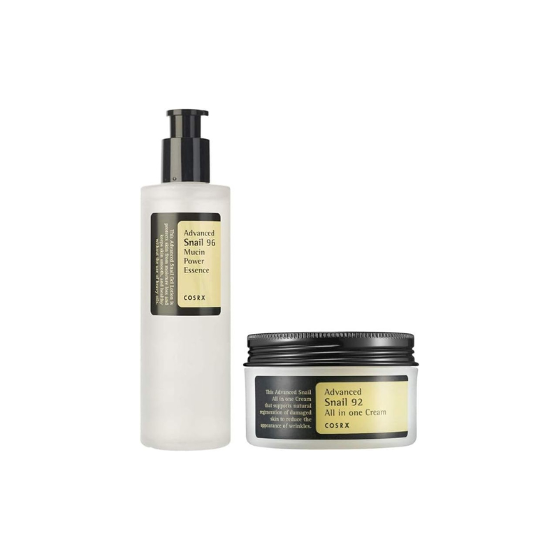 COSRX Advance Snail 96 Mucin Power Essence and Advance Snail 92