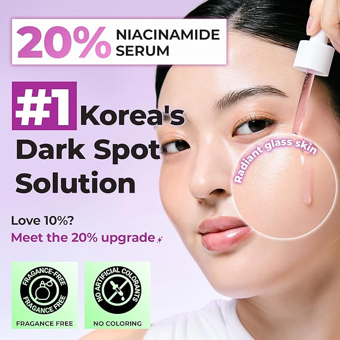 JUMISO Niacinamide 20% Face Serum 4