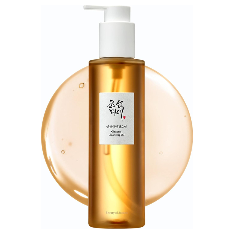 Beauty of Joseon Ginseng Cleansing Oil Waterproof Makeup Remover for Sensitive, Acne-Prone Facial Skin. Korean Skin Care for Men and Women, 210ml