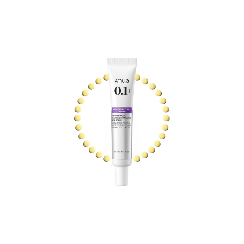 Anua Retinol 0.1 Caffeine Revitalizing Eye Cream,
