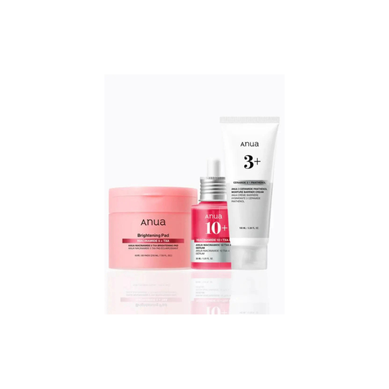 Niacinamide TXA Brightening Set with 3 Ceramide Barrier Cream