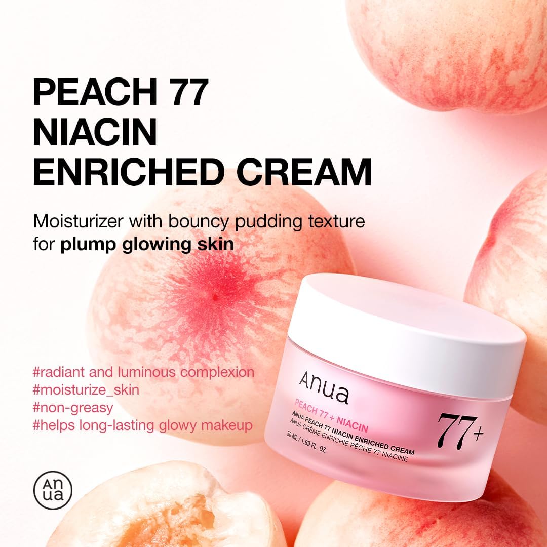 Anua Peach Niacinamide Cream 50ml 2