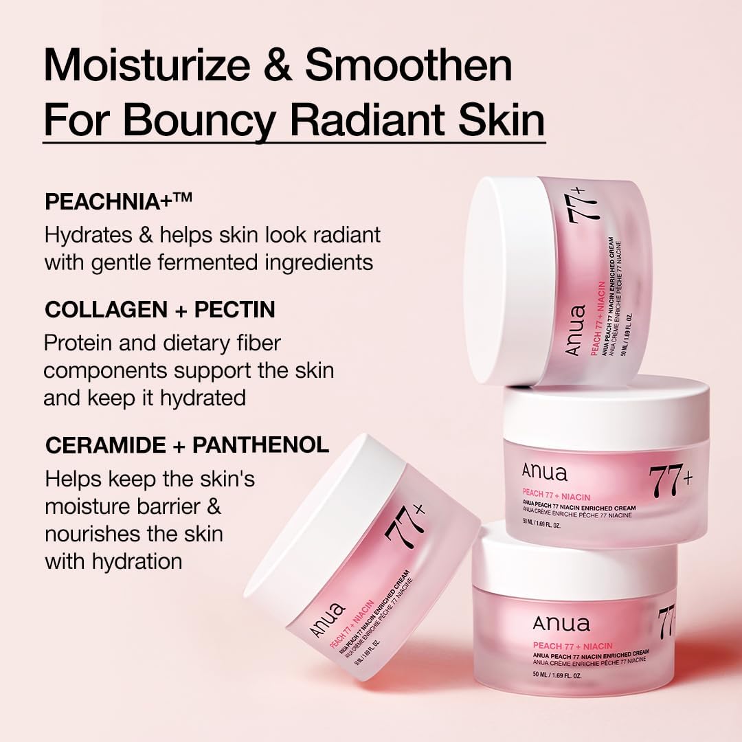 Anua Peach Niacinamide Cream 50ml 4