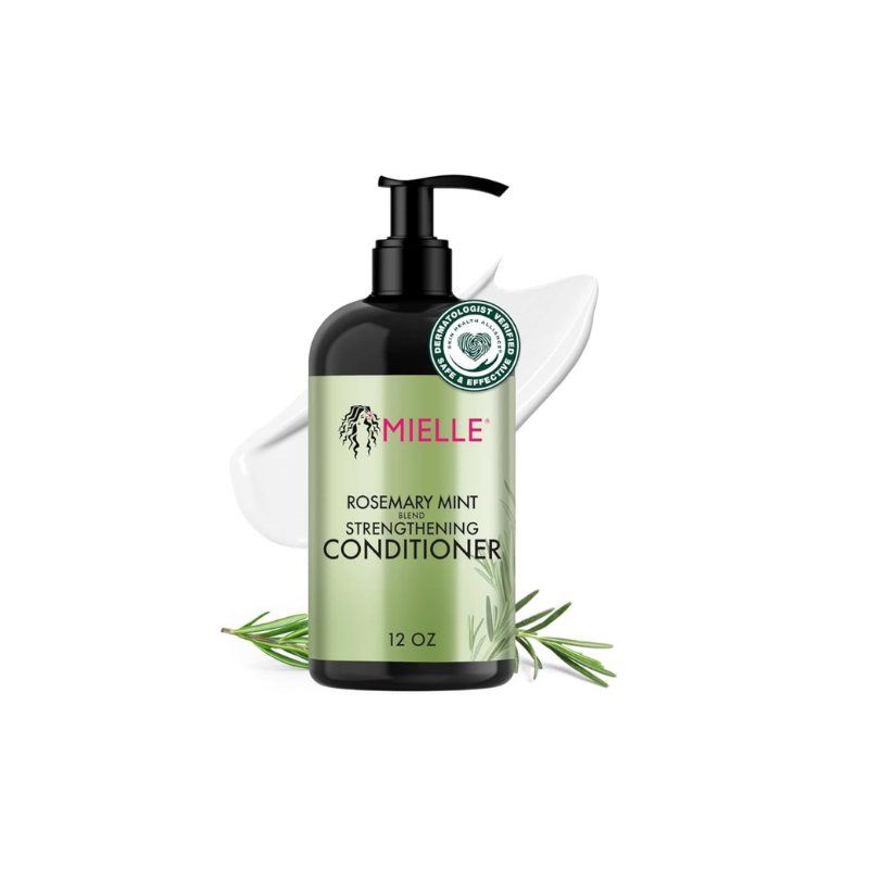 Mielle Organics Rosemary Mint Strengthening Conditioner with Biotin, 12 Ounce