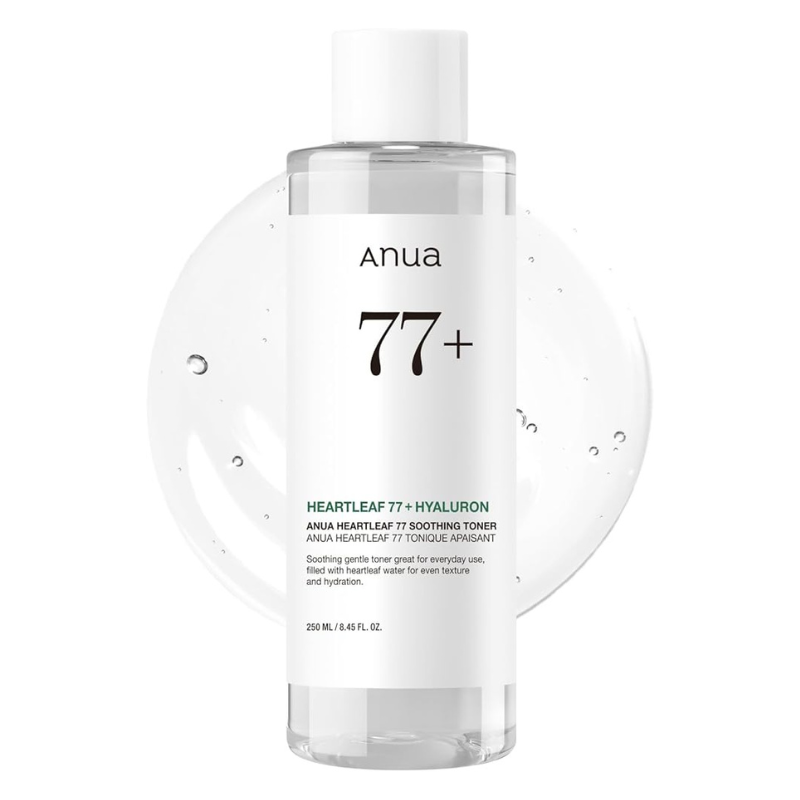 	 Anua Heartleaf 77 Soothing Toner, Moisturizing & Calming Facial Toner