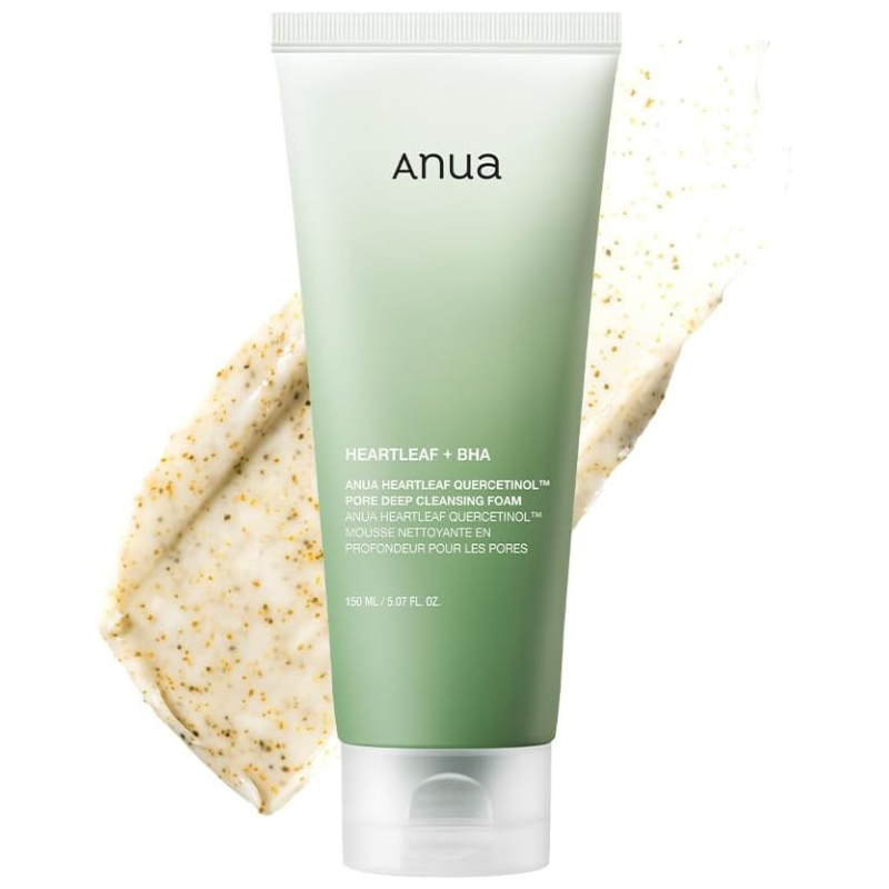 ANUA Heartleaf Quercetinol Pore Deep Cleansing Foam