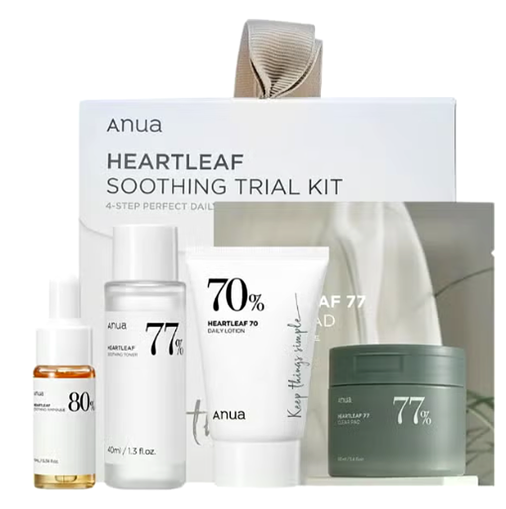 Anua Heartleaf Soothing Trial Kit