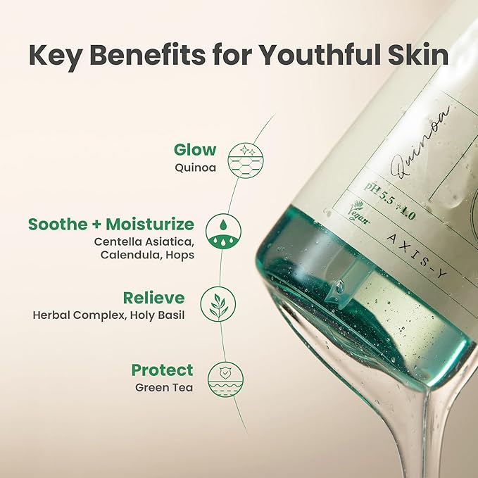 AXIS-Y Quinoa One-Step Balanced Gel Cleanser 180ml 2