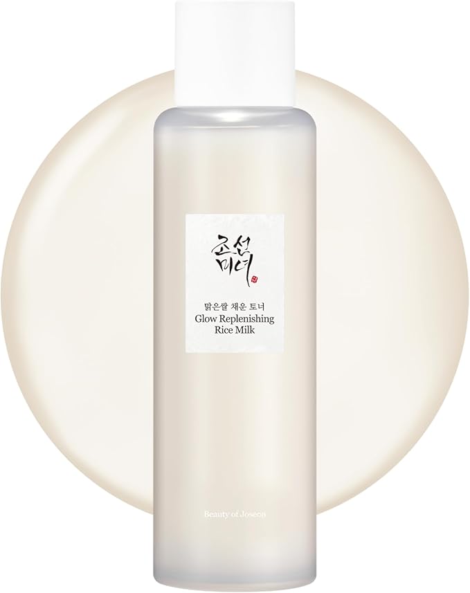 Ground Rice & Honey Mask - Glow Replenishing Rice Milk - & Relief Sun with Probiotics Set for a Nourished, Protected, and Radiant Complexion 3