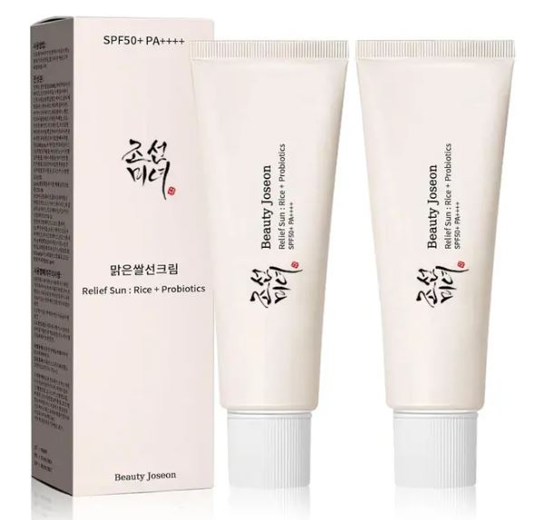 Beauty of Joseon Relief Sun : Rice + Probiotics 2 Pieces X 50 Ml
