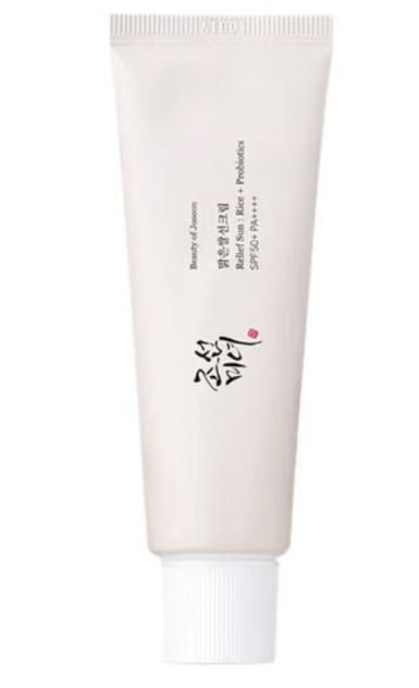 Beauty of Joseon Relief Sun Rice + Probiotics Sunscreen for face moisturizing sunblock with SPF 50 PA++++ 50ml + Glow Deep Serum Rice Alpha-Arbutin 30ml 2