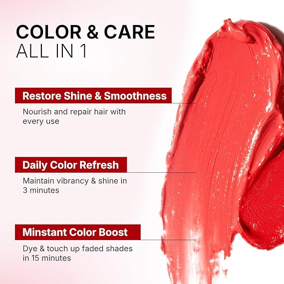 Karseell Color Depositing Red Hair Mask For Red Hair, 500ML 3