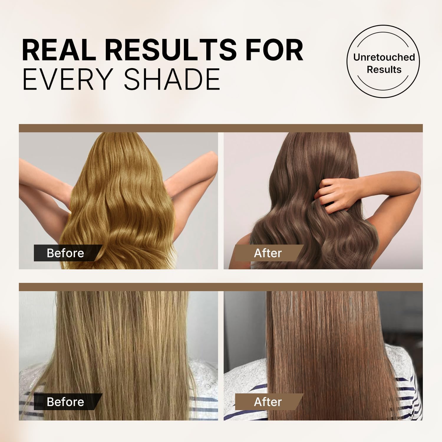 Karseell Color Depositing Brown Hair Mask Soft 500ml 5