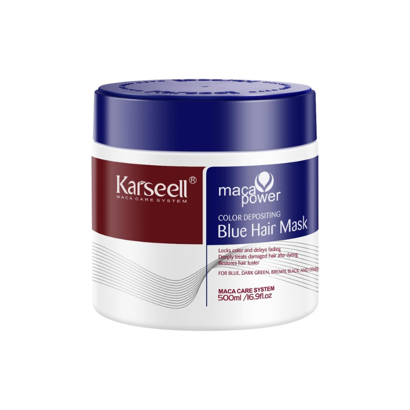 Karseell Color Depositing Blue Hair Mask soft 500ml