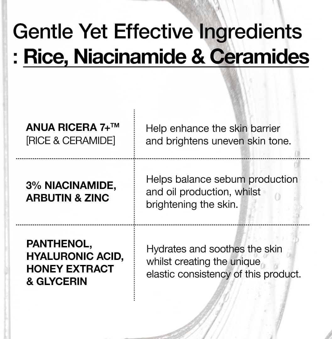ANUA Rice Ceramide 7 Hydrating Barrier Serum 50ml 5