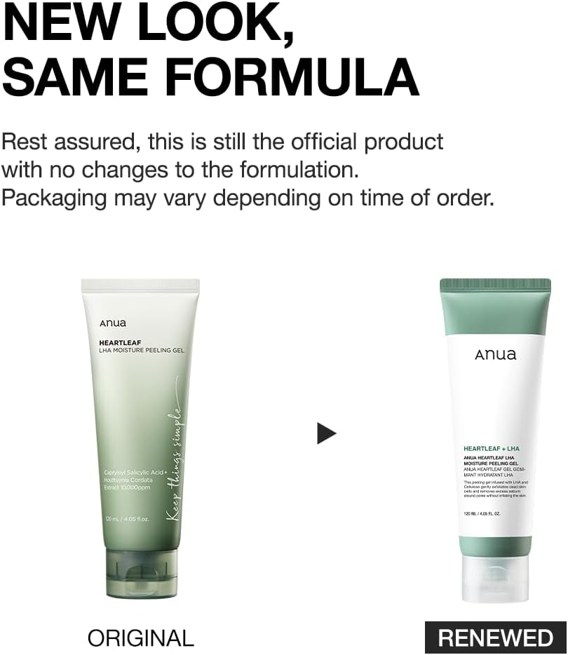 ANUA Heartleaf LHA Moisture Peeling Gel 120ml 5