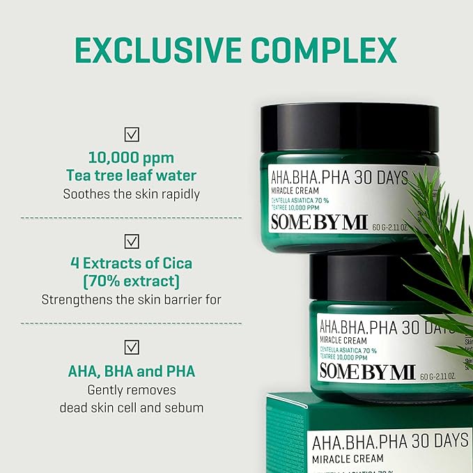 SOME BY MI AHA BHA PHA 30 Days Miracle Cream - Pack of 2 3
