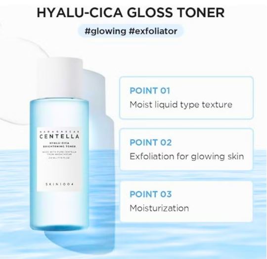 SKIN1004 Madagascar Centella Hyalu-Cica Full Skincare Set: SPF50+ Sun Serum, Brightening Toner, Protective Sun Stick, and Nourishing First Ampoule 380ml 6