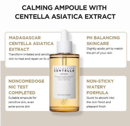 SKIN1004 Madagascar Centella Toning Toner 210ml, Cleansing Oil 200ml, Centella Ampoule 100ml & Face Scrubber | Complete Skincare Set for Toning, Cleansing, and Hydration 510ml 2