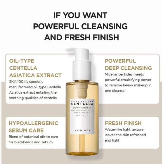 SKIN1004 Madagascar Centella Toning Toner 210ml, Cleansing Oil 200ml, Centella Ampoule 100ml & Face Scrubber | Complete Skincare Set for Toning, Cleansing, and Hydration 510ml 7