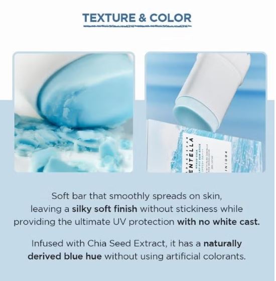 SKIN1004 Madagascar Centella Hyalu-Cica Silky-Fit Sun Stick SPF50+ PA++++ 20g 3