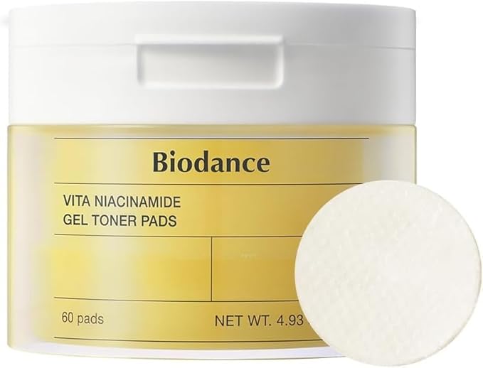 Biodance Vita Niacinamide Gel Toner Pads, 60Pads 5