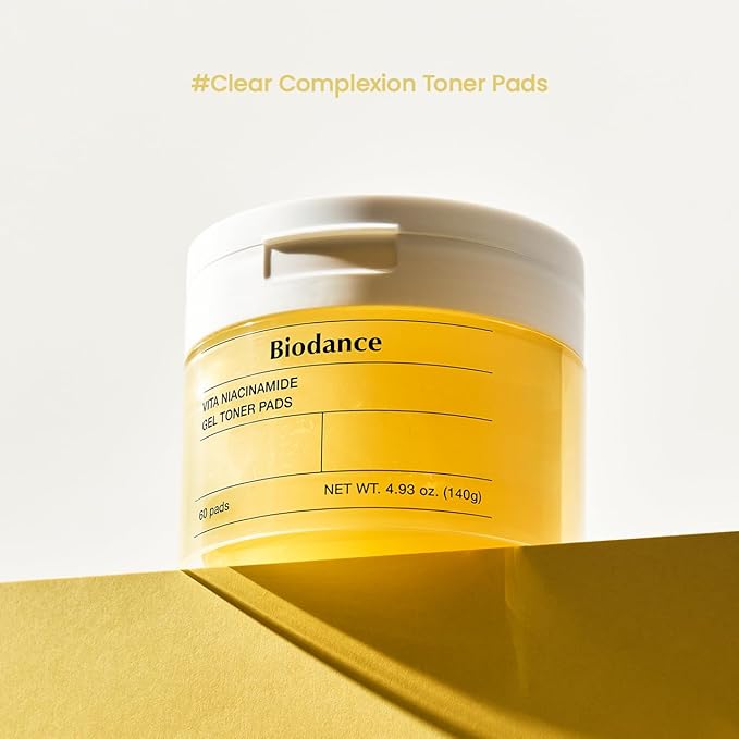Biodance Vita Niacinamide Gel Toner Pads, 60Pads 6