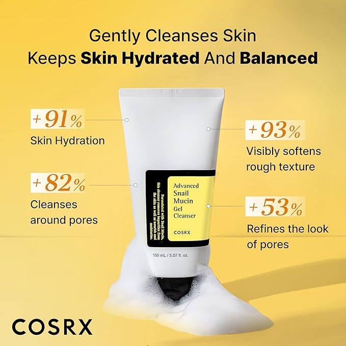 Cosrx Advanced Snail Mucin Gel Cleanser 150 Ml 5