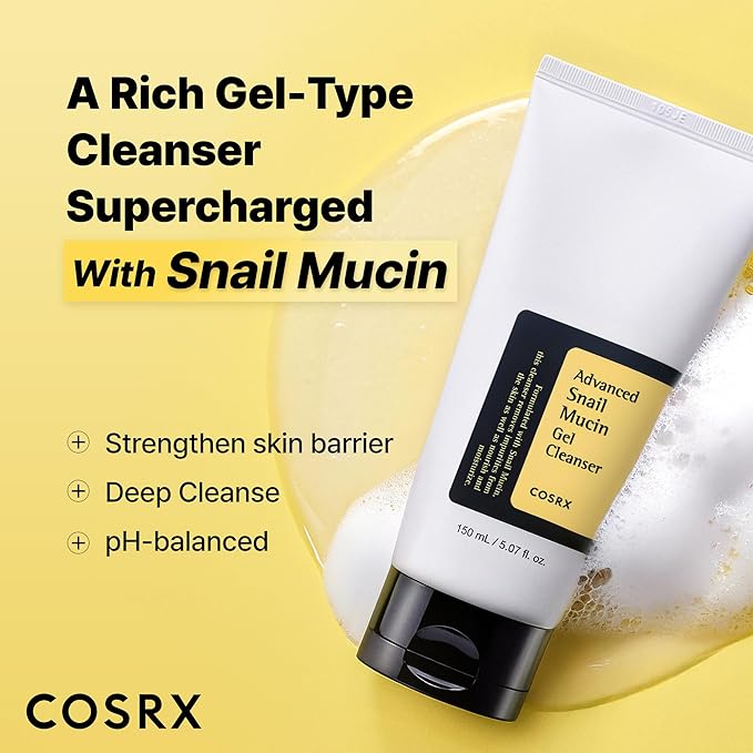 Cosrx Advanced Snail Mucin Gel Cleanser 150 Ml 6