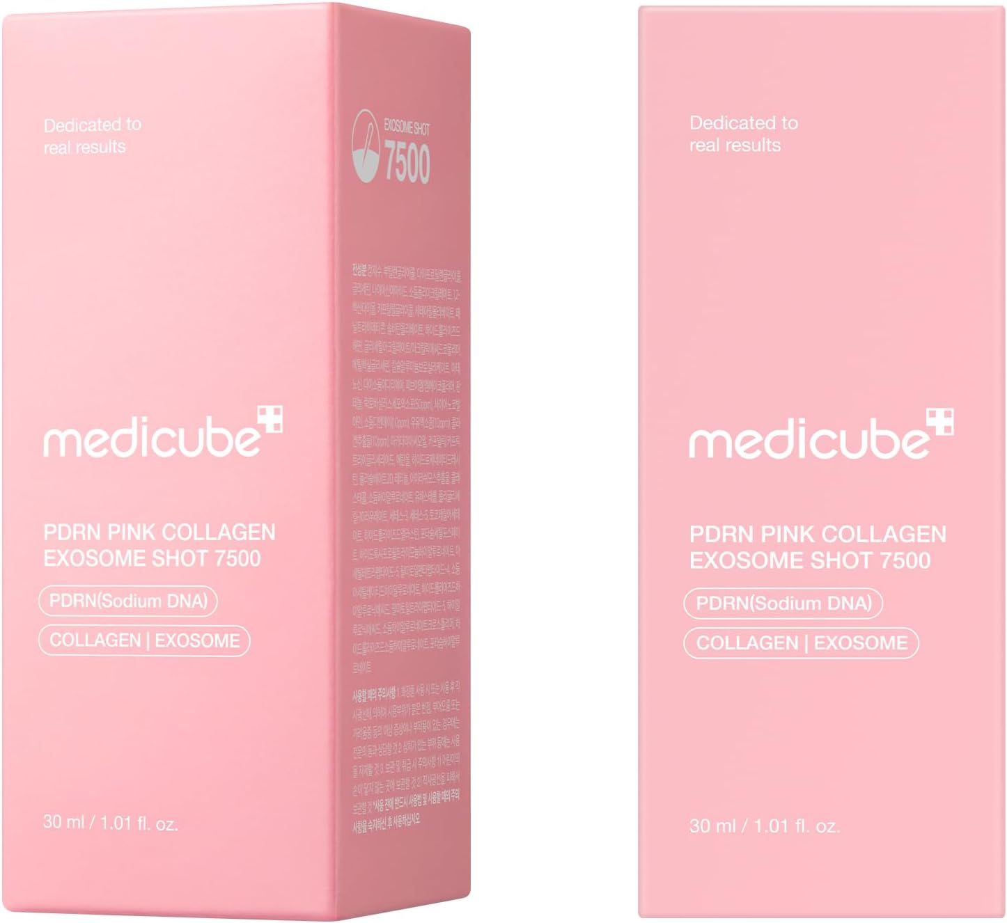 Medicube PDRN Pink Collagen Exosome Shot Serum 7,500 PPM | Liquid Skin Booster | Exosome, Salmon DNA PDRN, Spicules  6