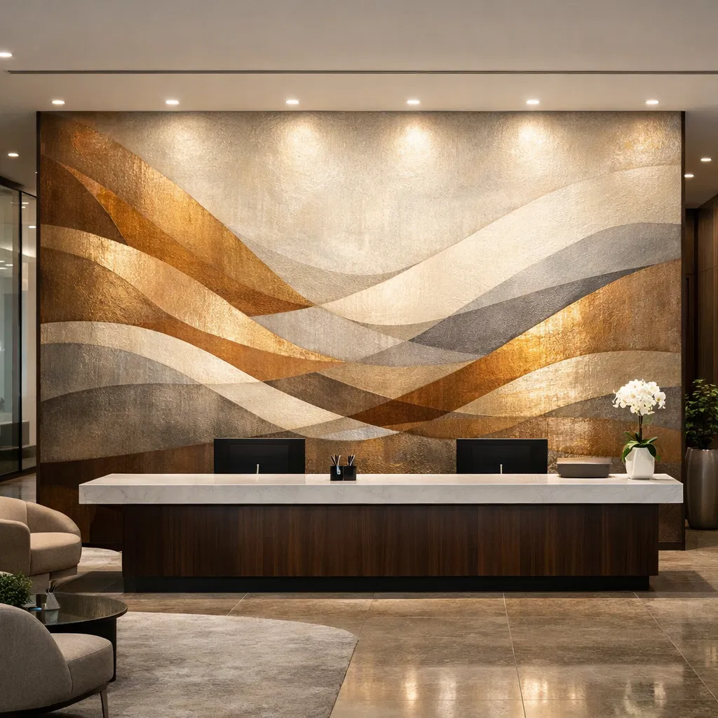 Commercial office lobby