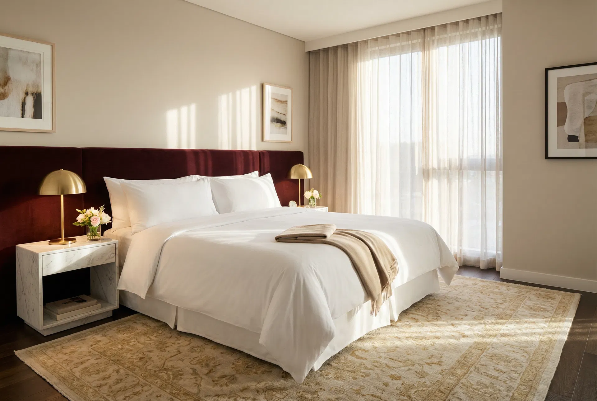 Luxury bedroom suite