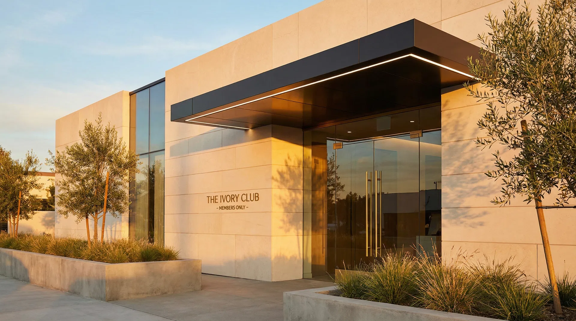 Luxury building exterior