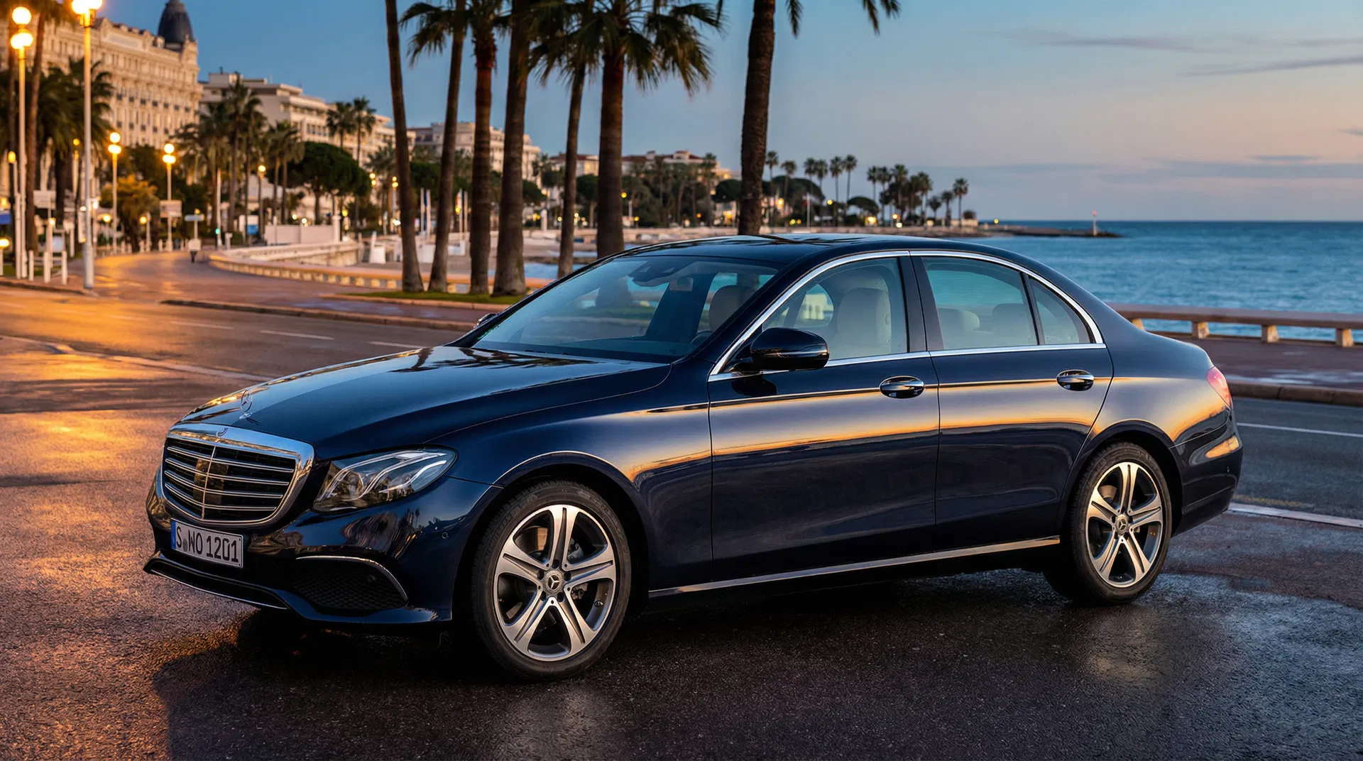 Mercedes-Benz Classe E - Chauffeur privé VTC Cannes - Berline Classique