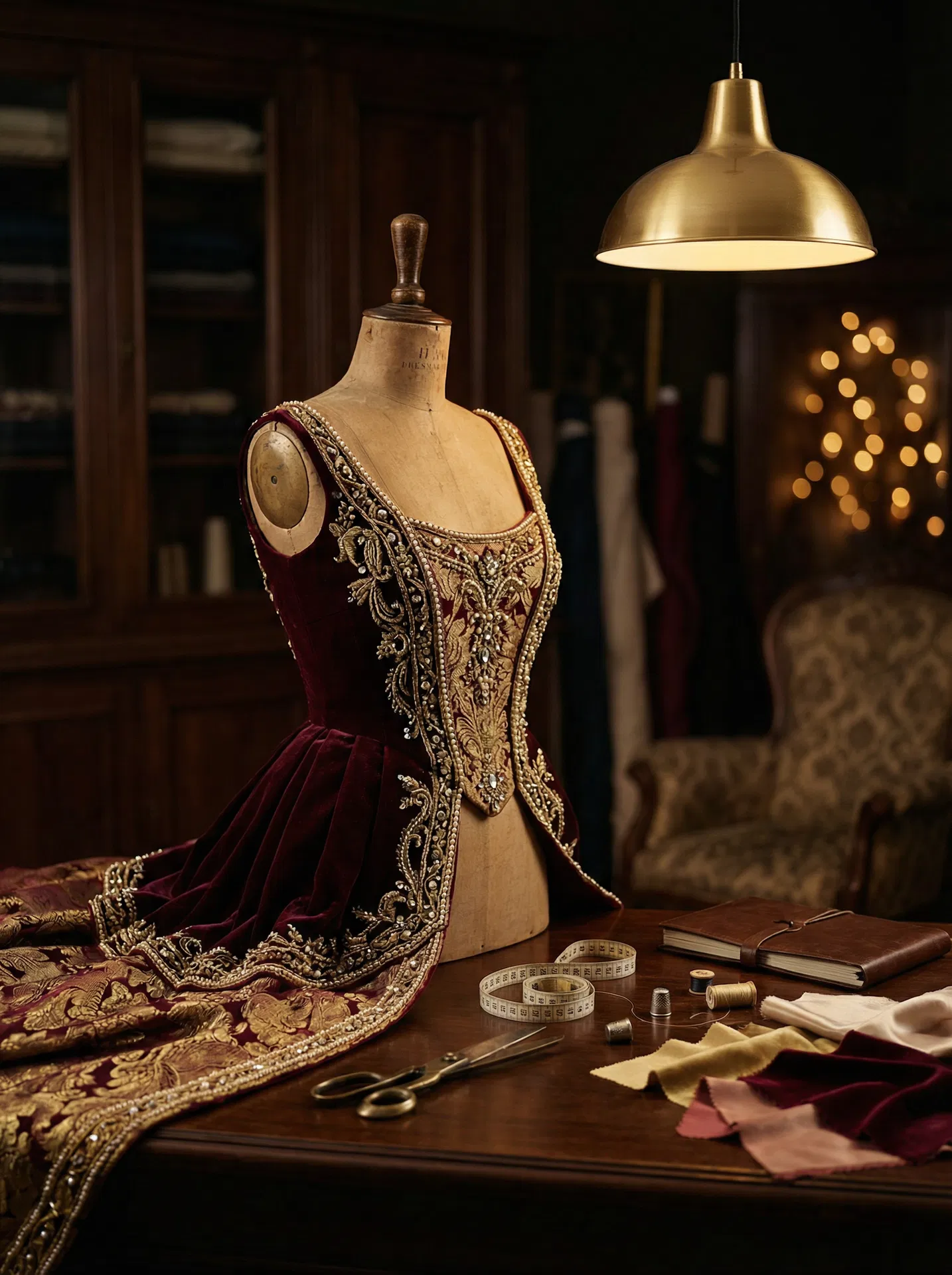 Luxury evening gown — House of Termeh atelier