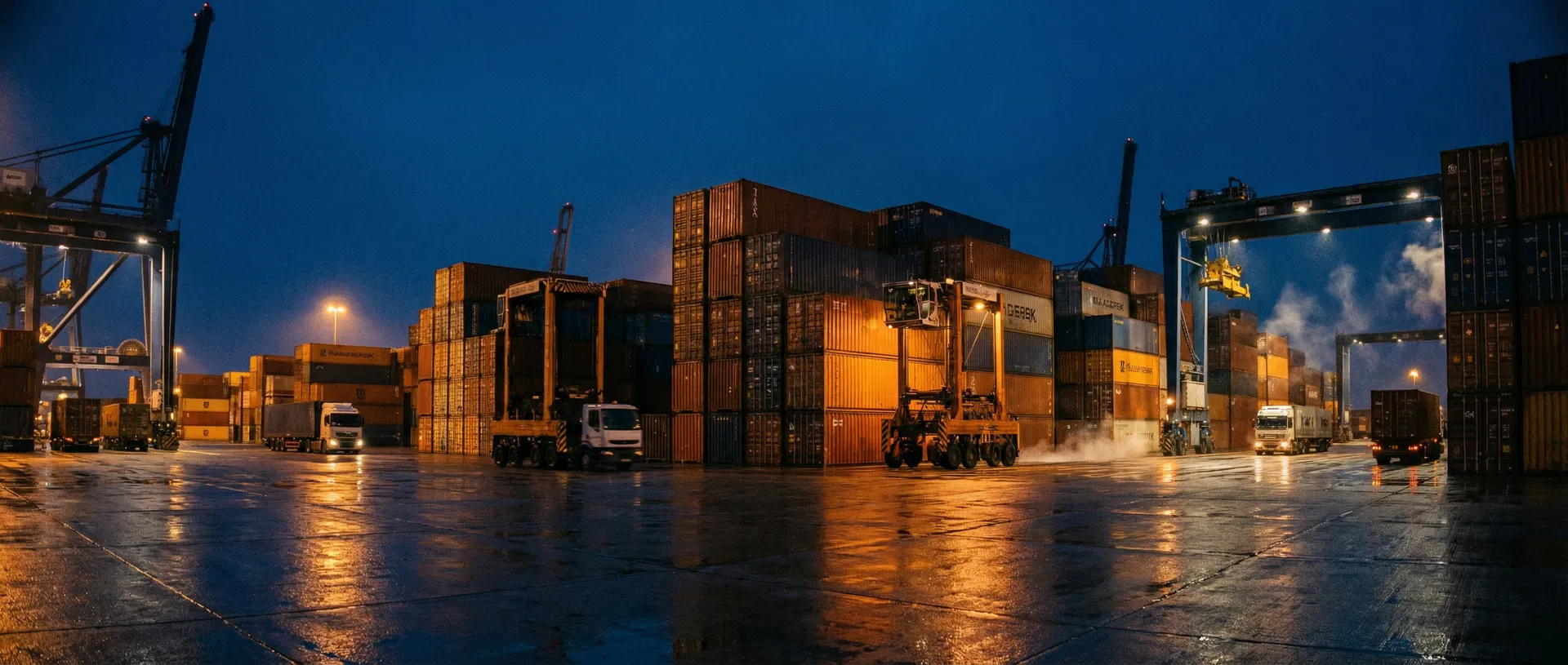 Container port operations