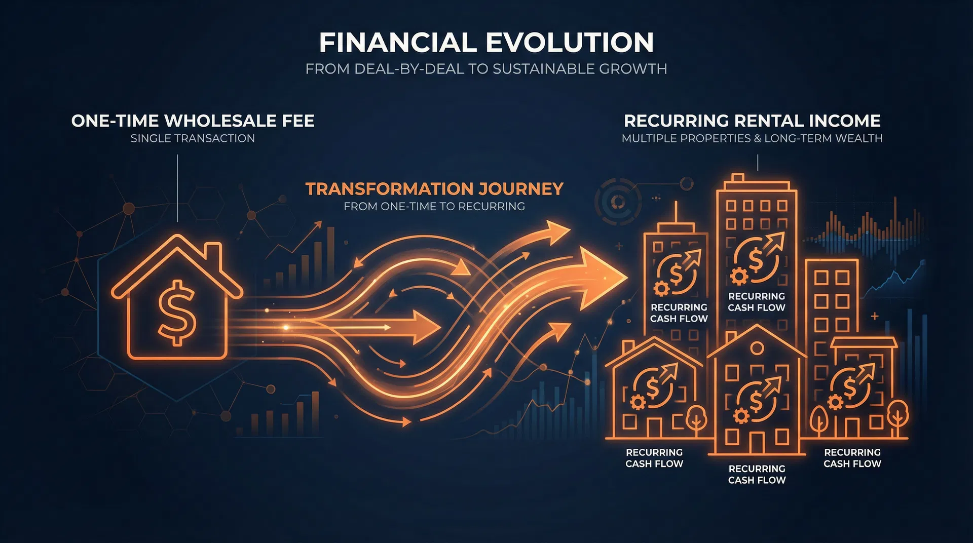 From one-time wholesale fees to recurring rental income