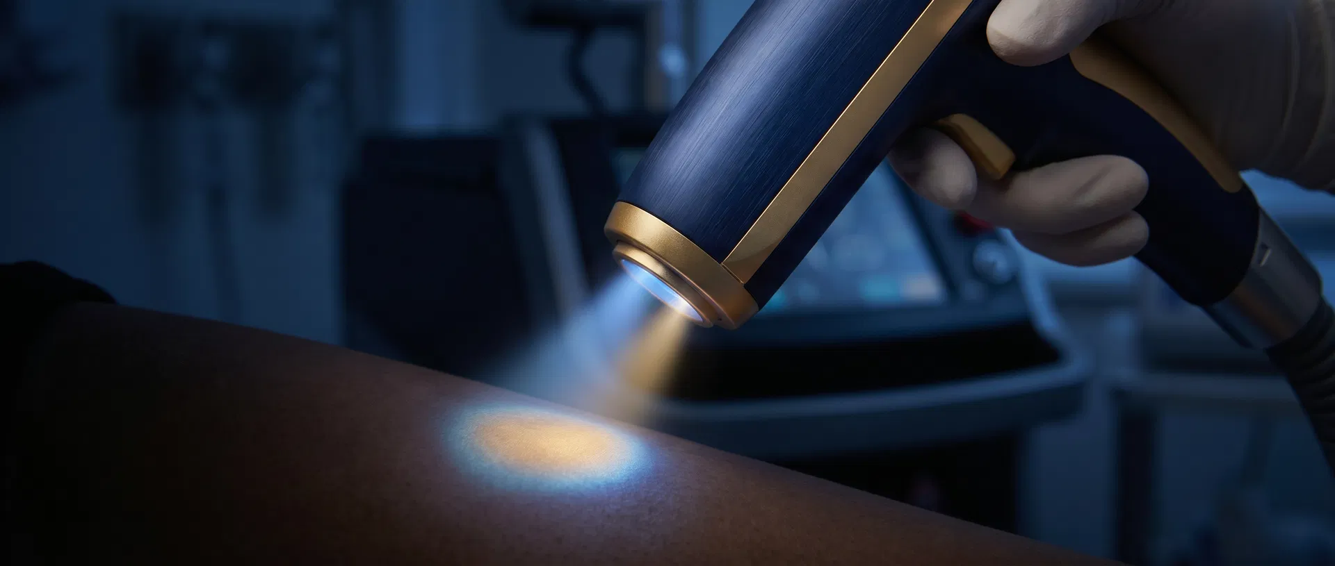 Advanced laser treatment technology in action