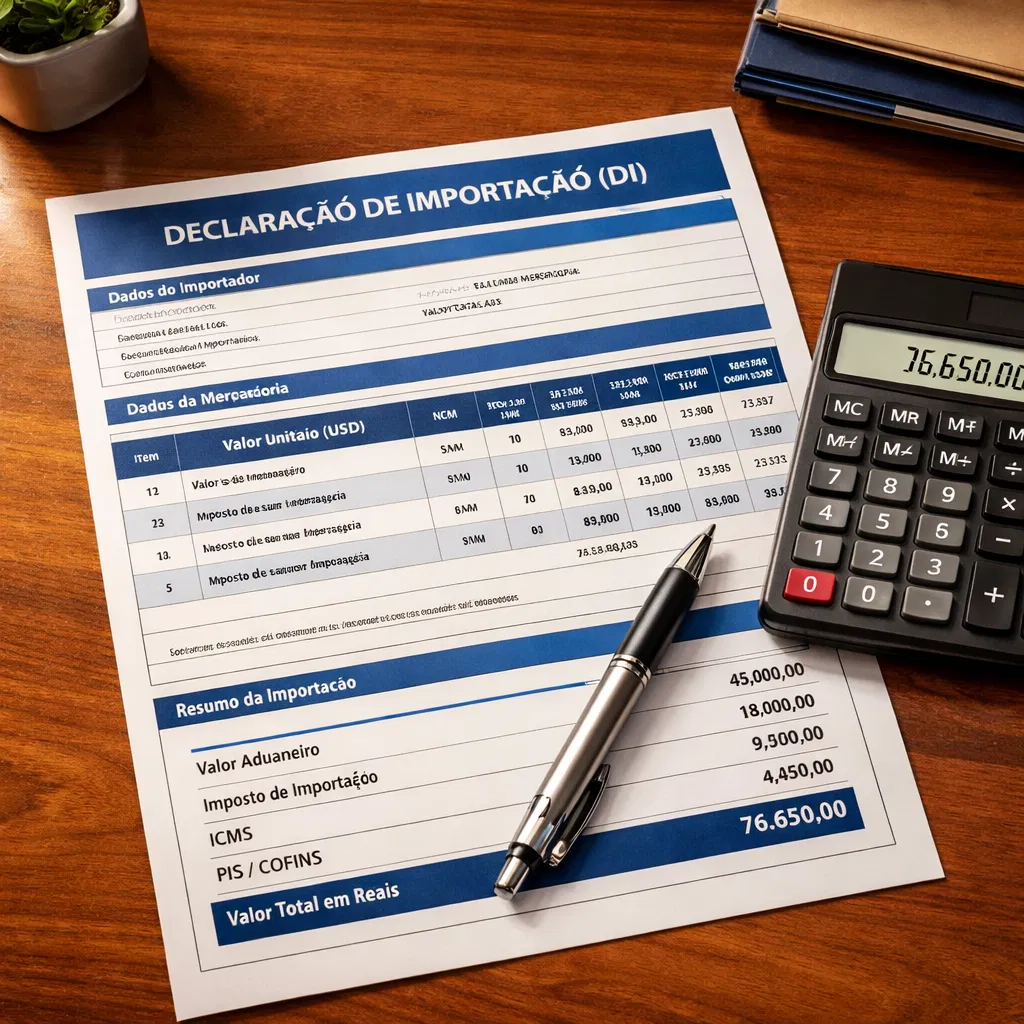 Análise de importações