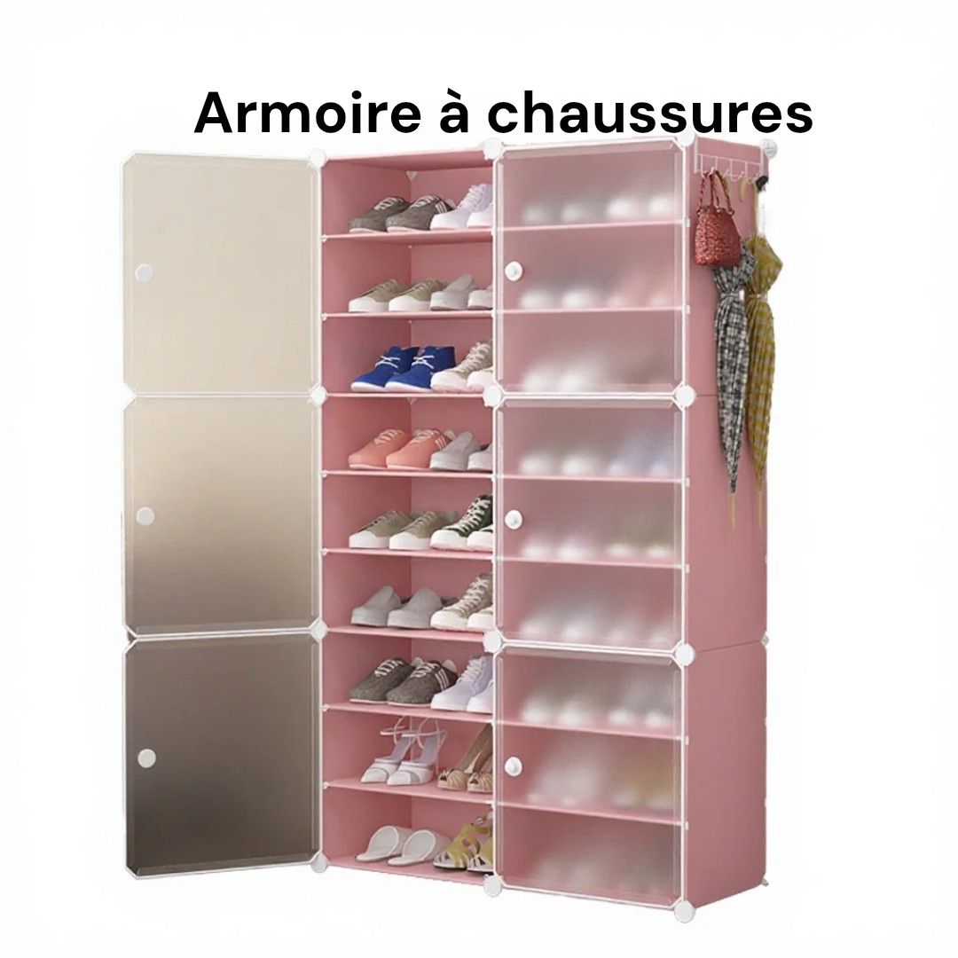 Armoire pour chaussures 32 paires