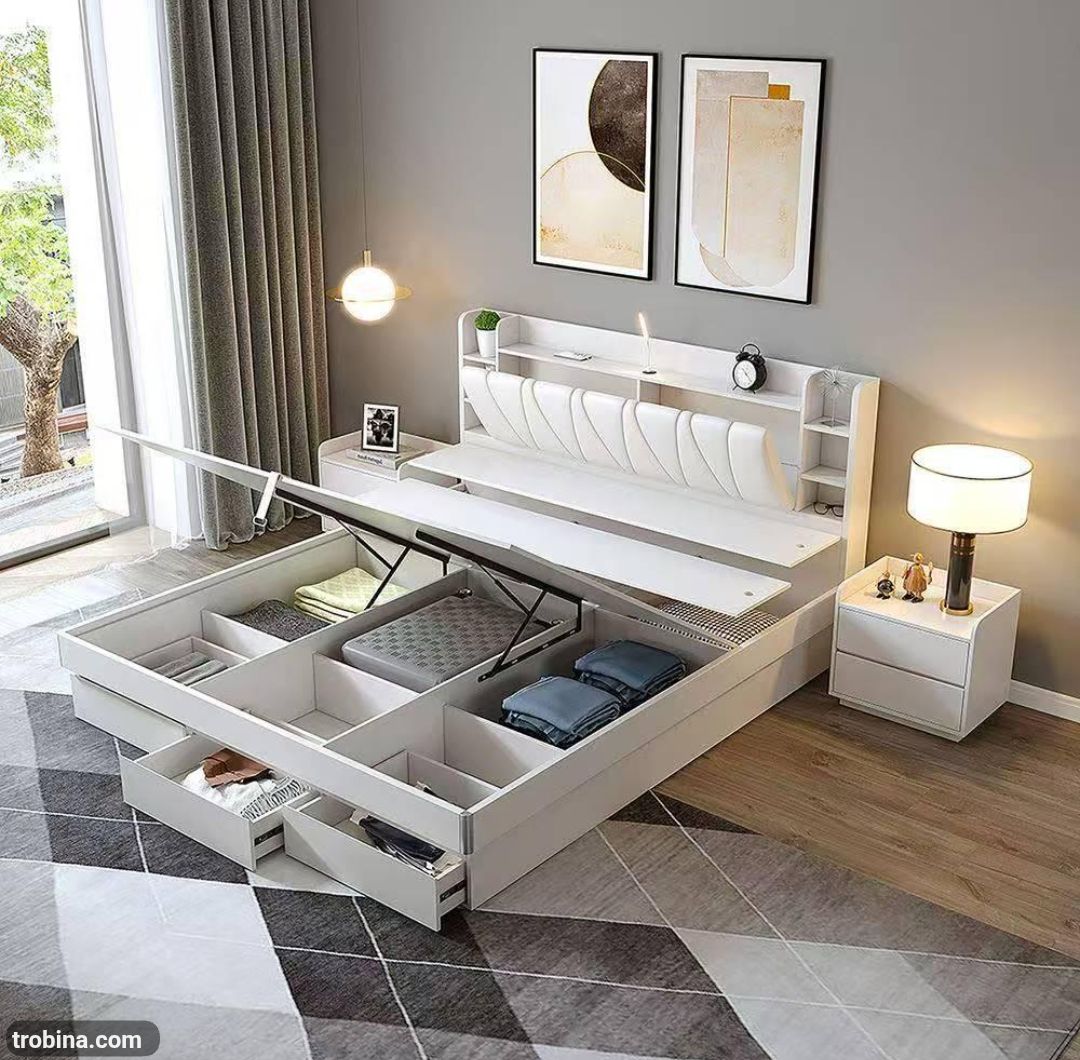 Lit moderne de qualité supérieure