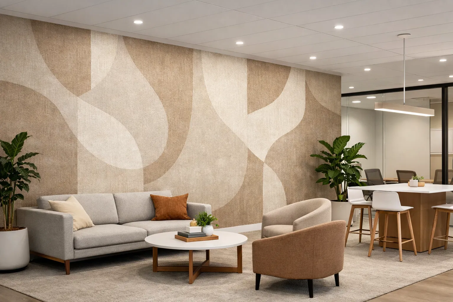 Commercial Office Wallpaper