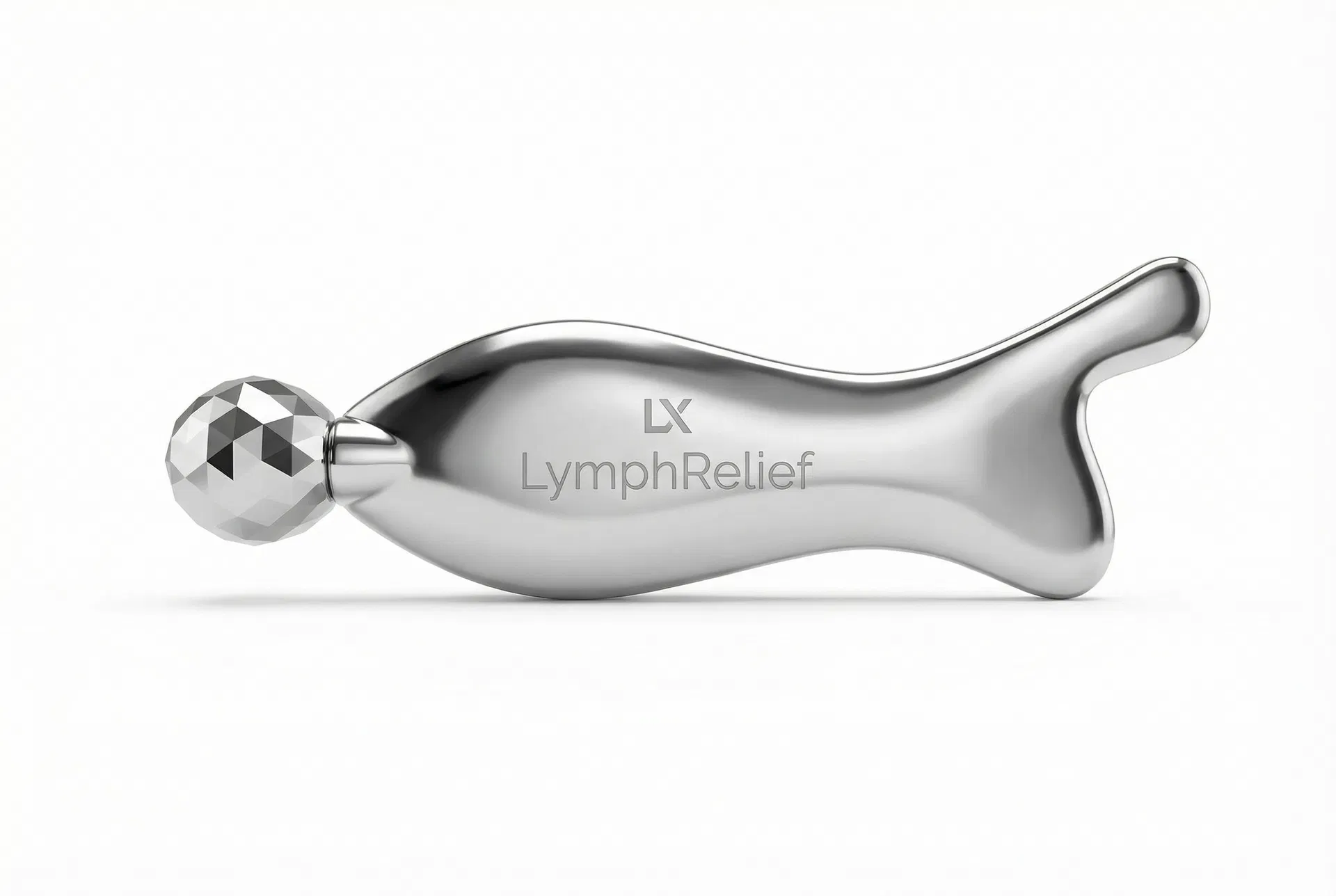Lymphex Device front angle — precision contoured edges