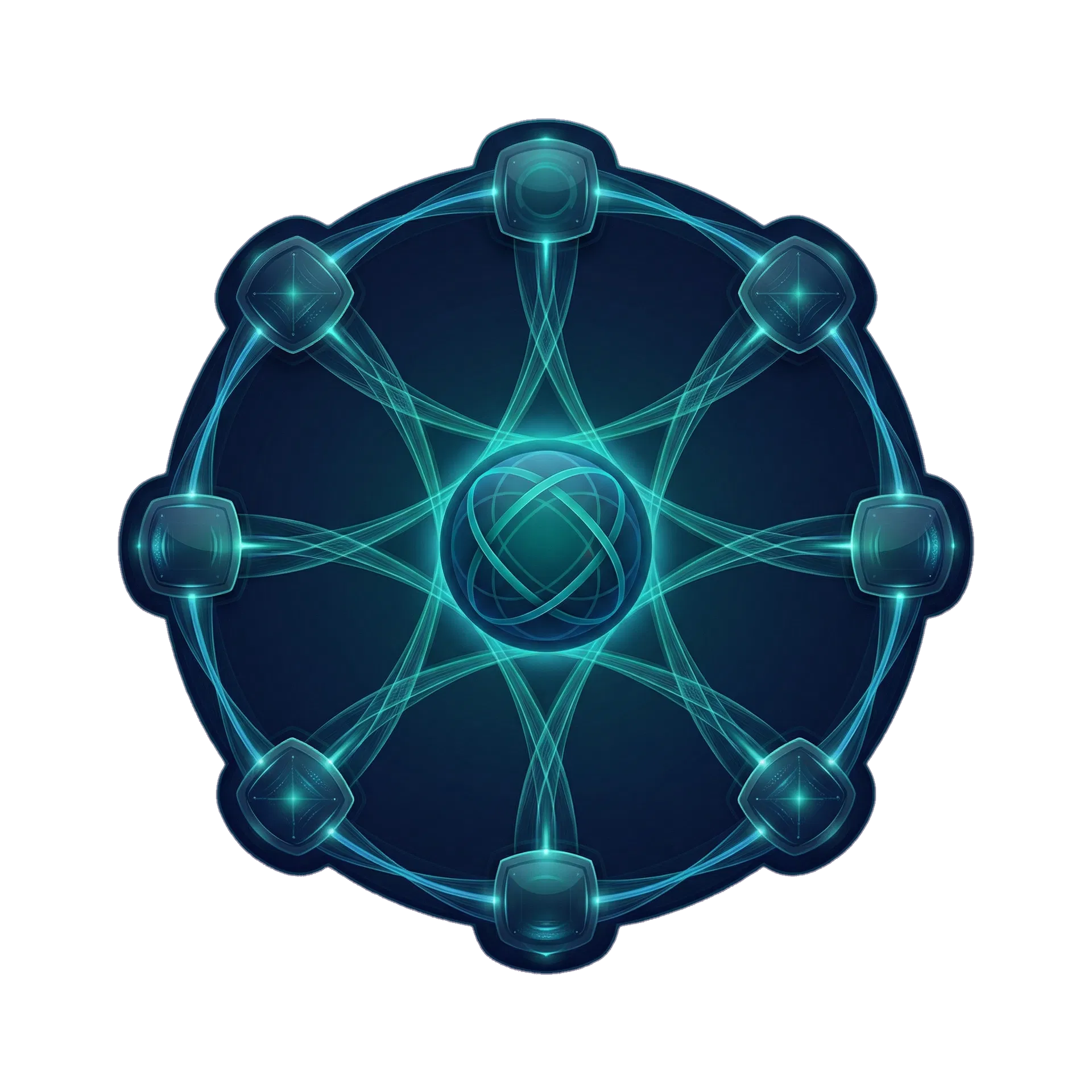 Abstract patent network background