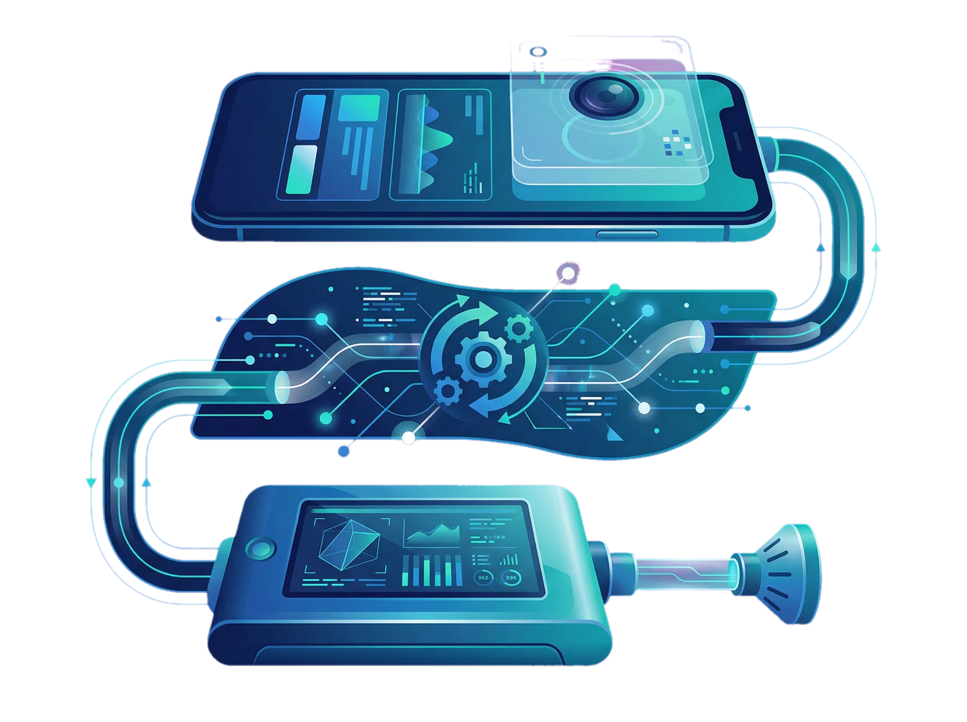 Abstract Lymphex platform visualization